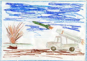 Рисунок Егора Снеткова, ученика 2 «В» класса школы № 489