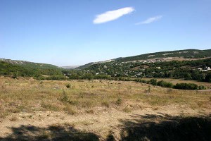 Долина реки Бодрак и село Трудолюбовка