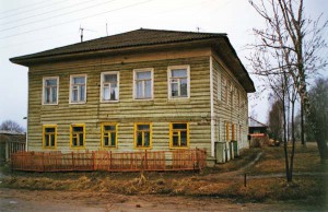 Дом в Бежецке, где Лев Гумилев жил у бабушки