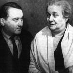 Лев Гумилёв и Анна Ахматова. 1960 год