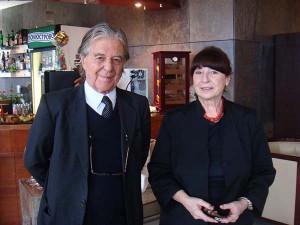 Варвара Сергеевна Сперанская с испанским архитектором Рикардо Боффилом
