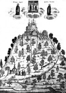 Голгофский скит на острове Анзер. Гравюра 1830 г