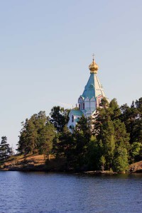Остров Валаам. Никольская церковь (арх. М.А.Горностаев)